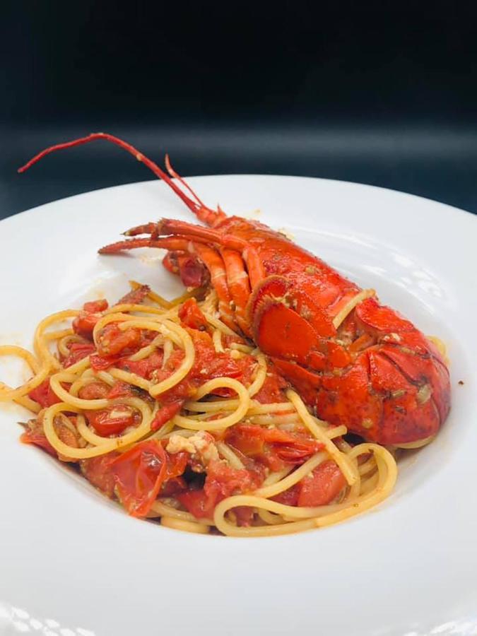 Osteria Alla Pasina Dosson Eksteriør billede